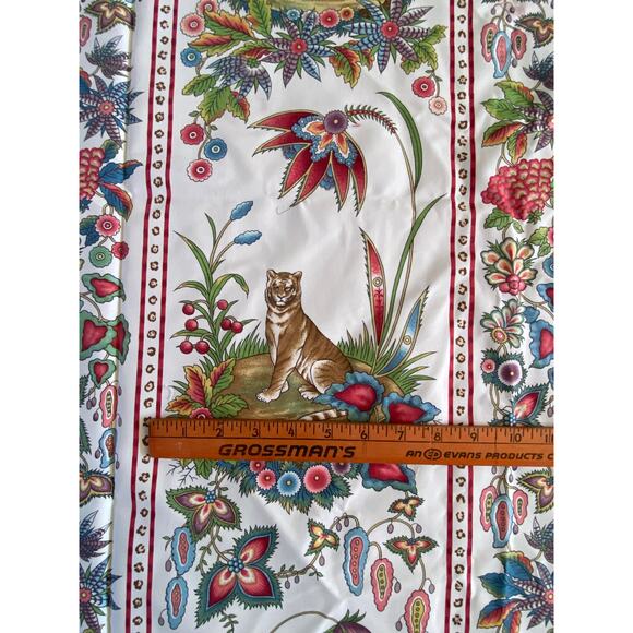 Scalamandre "Bengal Stripe" fabric vintage swatch light weight - Picture 4 of 12